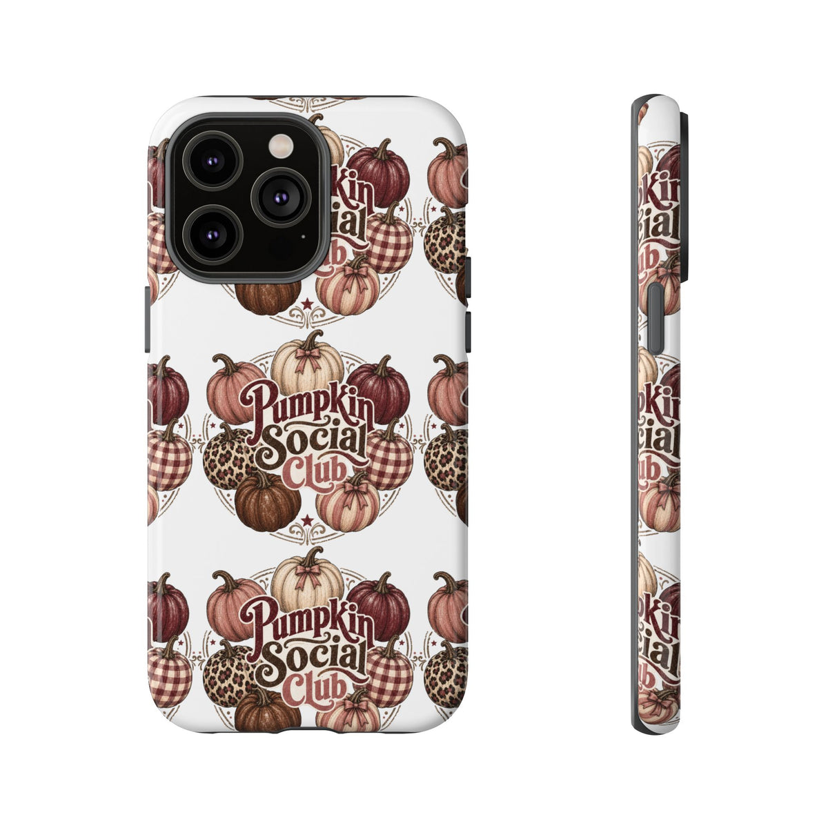 Pumpkin Social Club Fall Phone Case