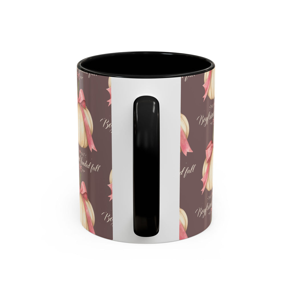 Pink Bow Pumpkin Mug – Girly Fall Coffee Cup