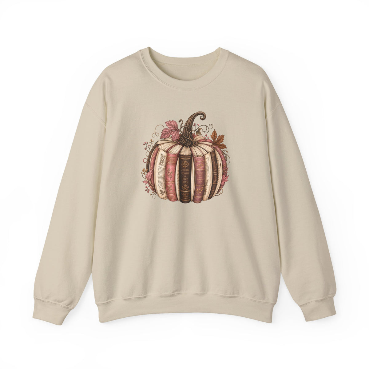 Vintage Pumpkin Sweatshirt, Patchwork Fall Crewneck, Coquette Autumn Pumpkin Sweater