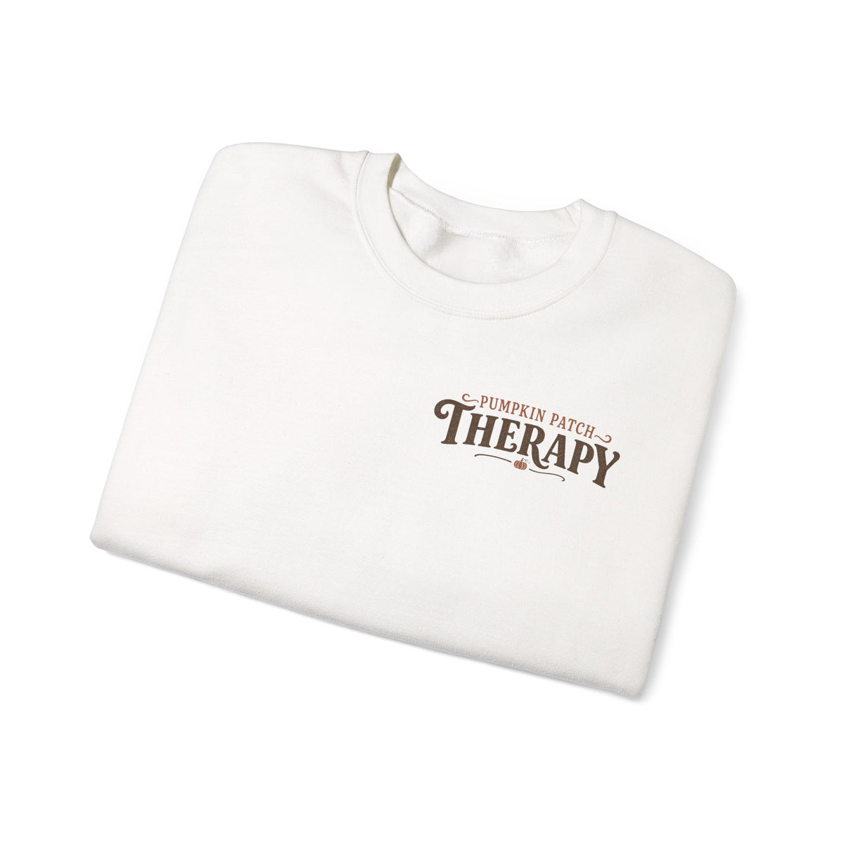 Pumpkin Patch Therapy Sweatshirt, Vintage Pumpkin Patch Crewneck, Fall Back Print Sweater