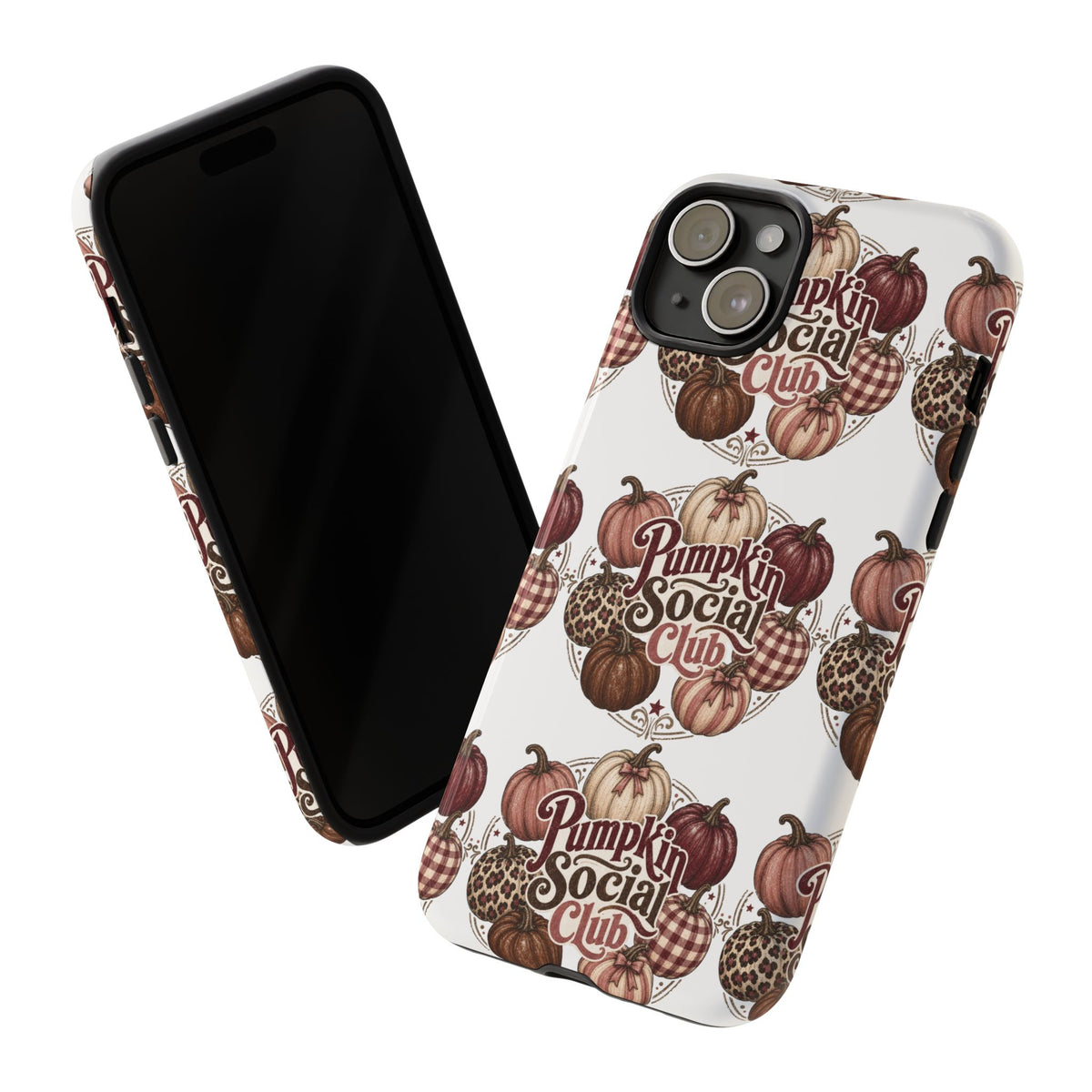 Pumpkin Social Club Fall Phone Case
