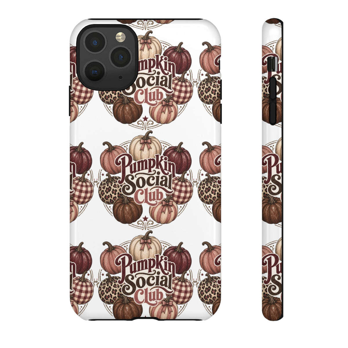 Pumpkin Social Club Fall Phone Case