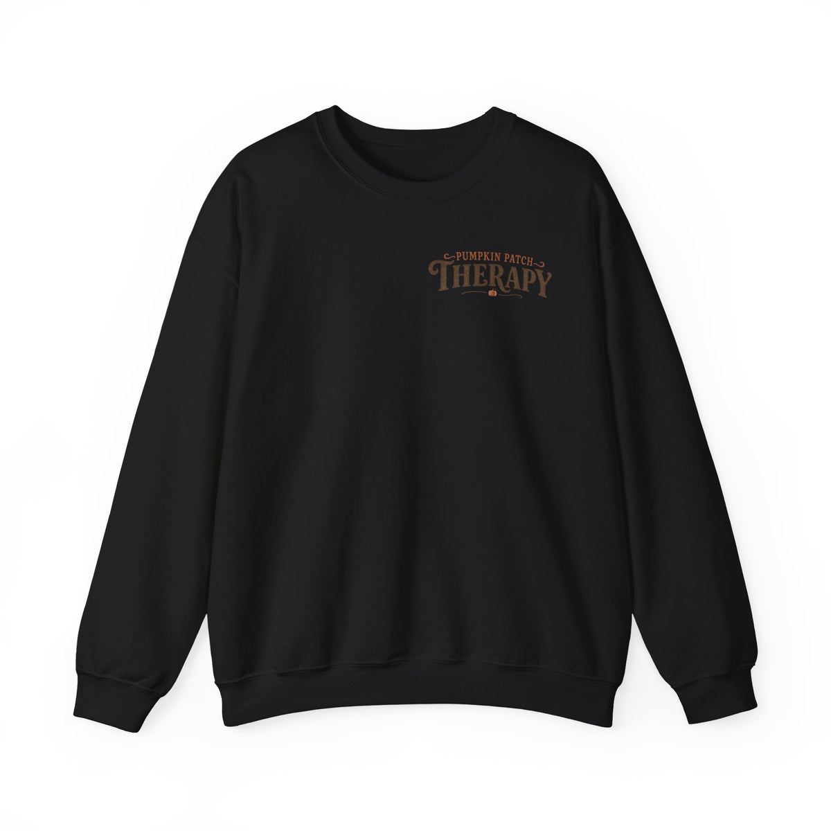 Pumpkin Patch Therapy Sweatshirt, Vintage Pumpkin Patch Crewneck, Fall Back Print Sweater