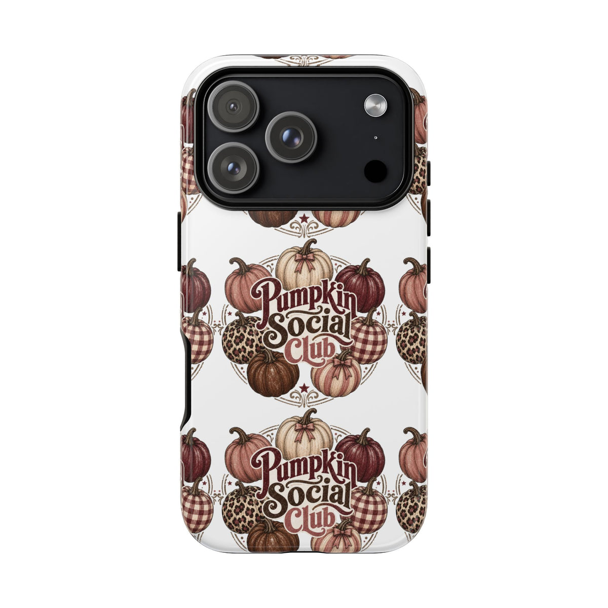 Pumpkin Social Club Fall Phone Case
