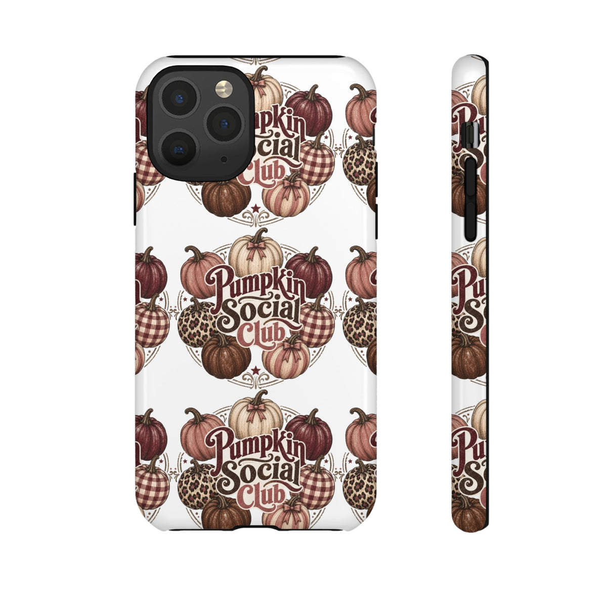 Pumpkin Social Club Fall Phone Case