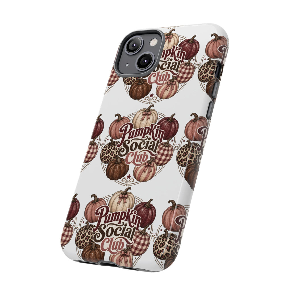 Pumpkin Social Club Fall Phone Case