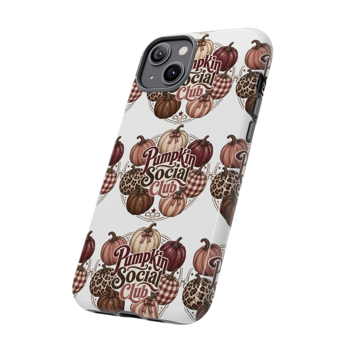 Pumpkin Social Club Fall Phone Case