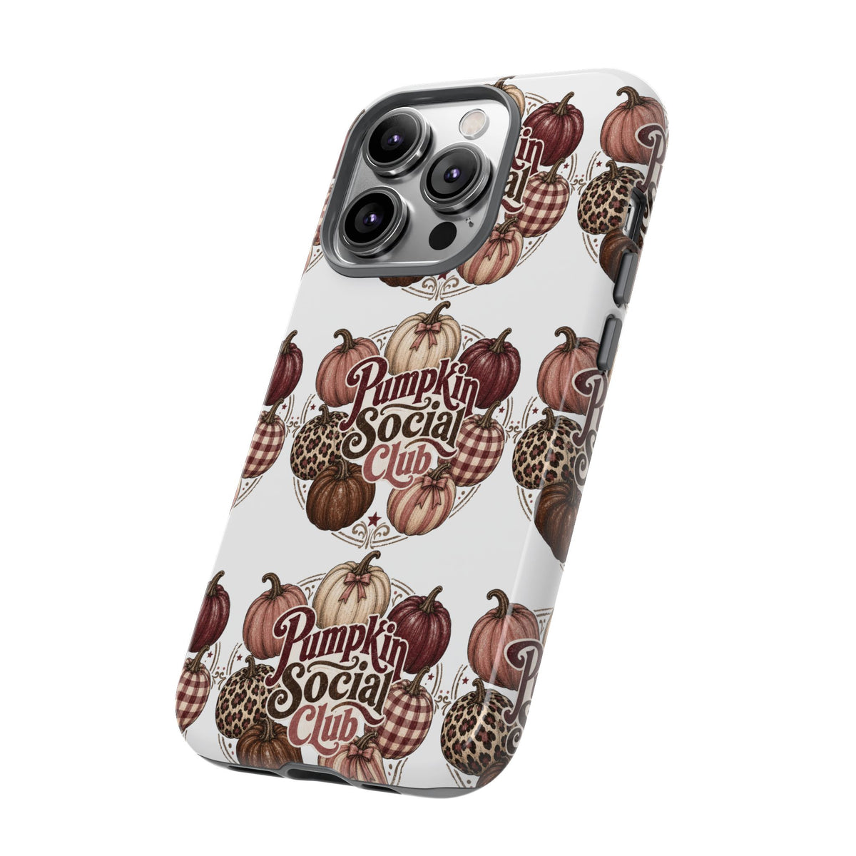 Pumpkin Social Club Fall Phone Case