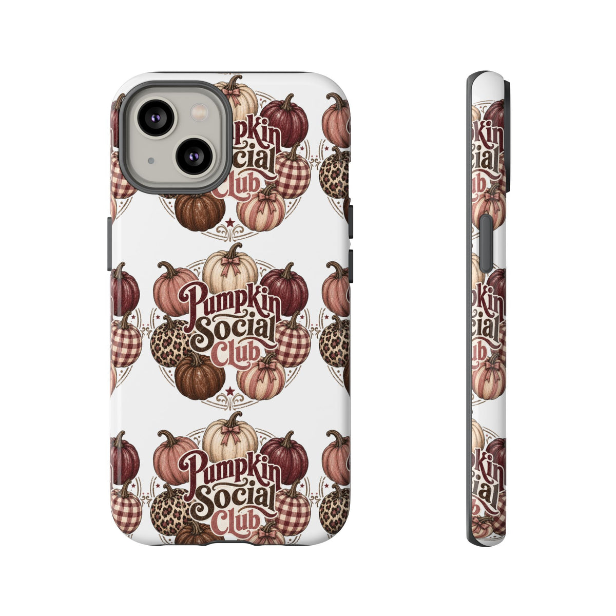 Pumpkin Social Club Fall Phone Case