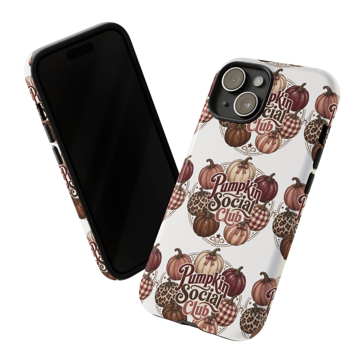 Pumpkin Social Club Fall Phone Case