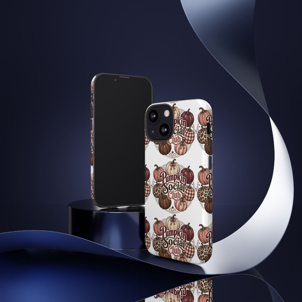 Pumpkin Social Club Fall Phone Case