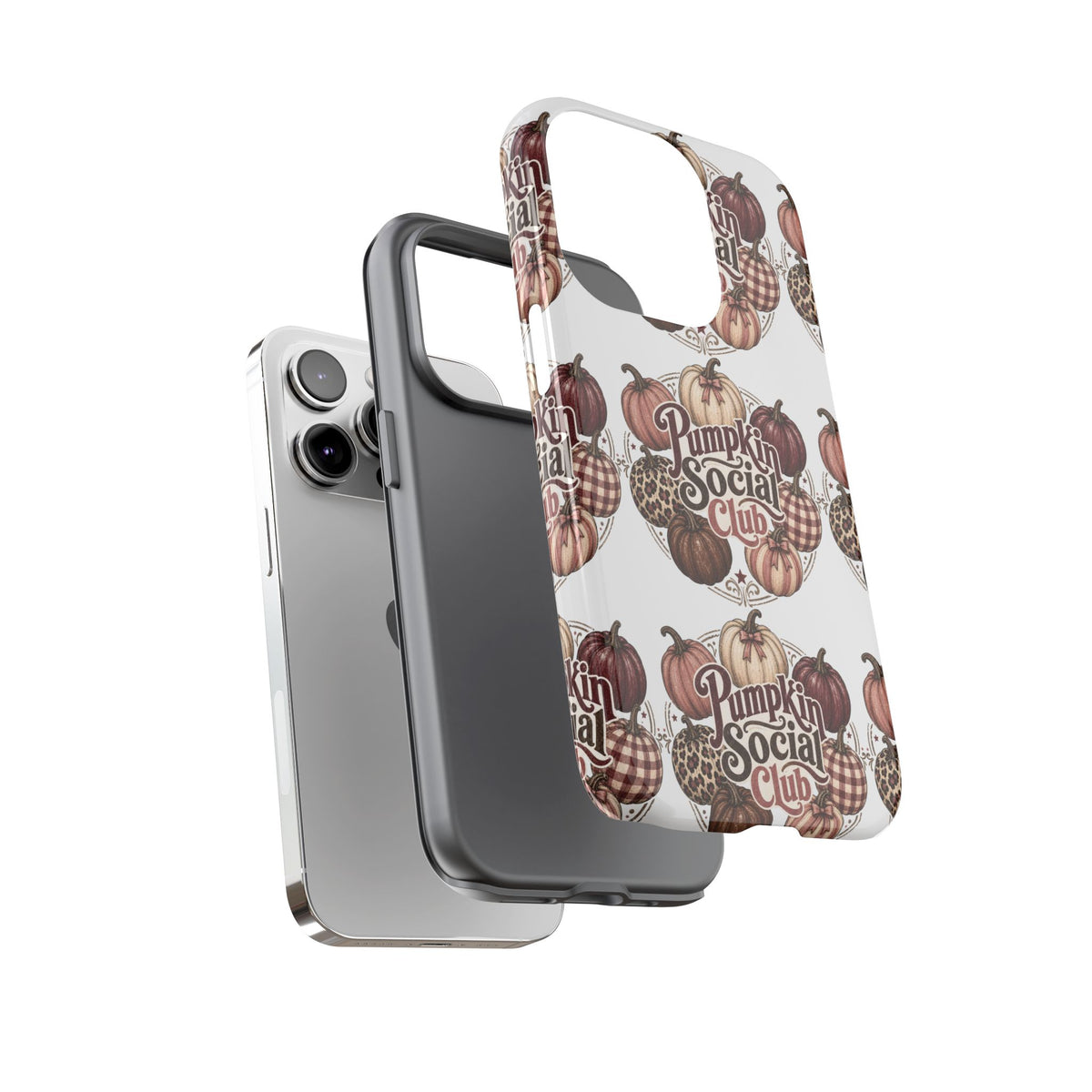 Pumpkin Social Club Fall Phone Case