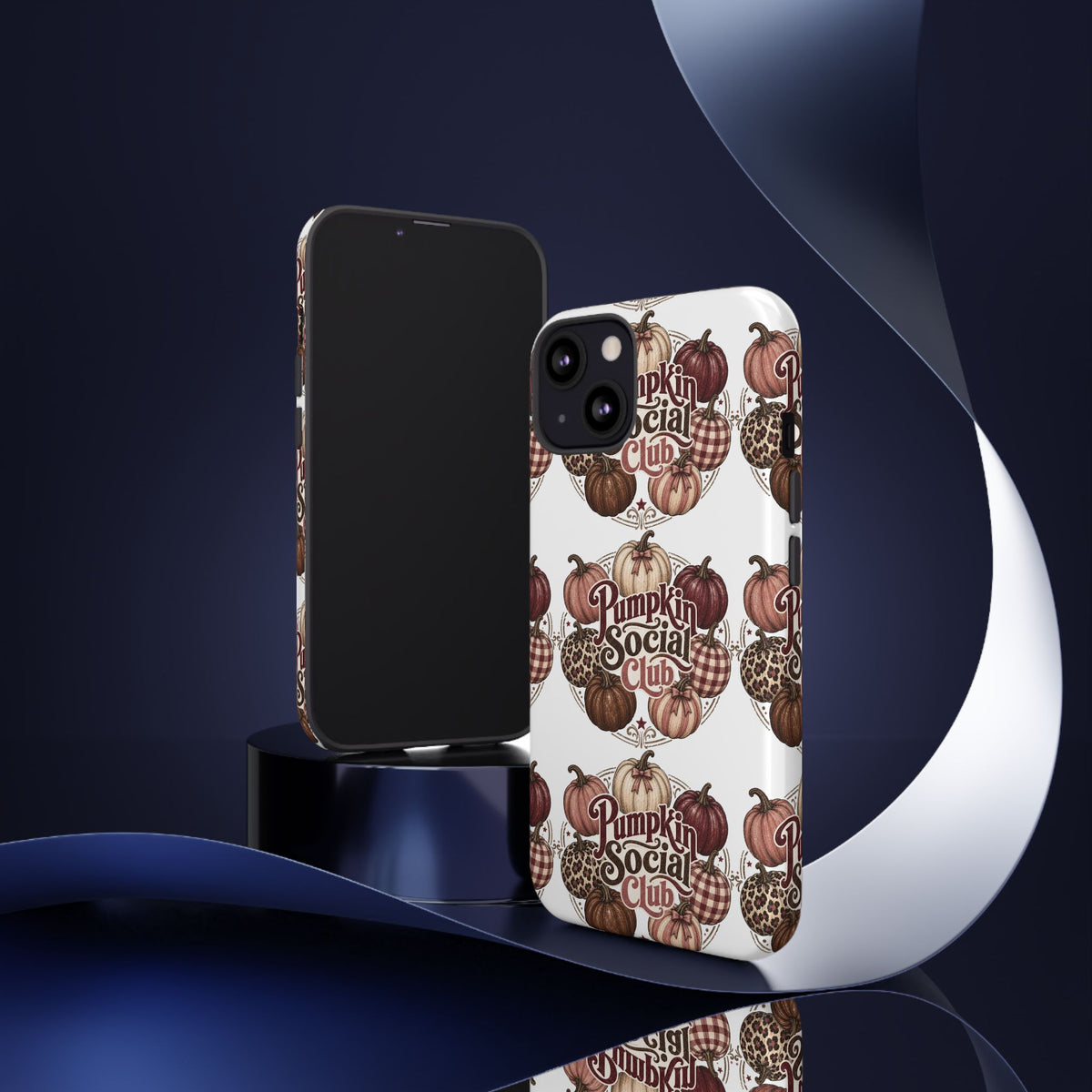 Pumpkin Social Club Fall Phone Case