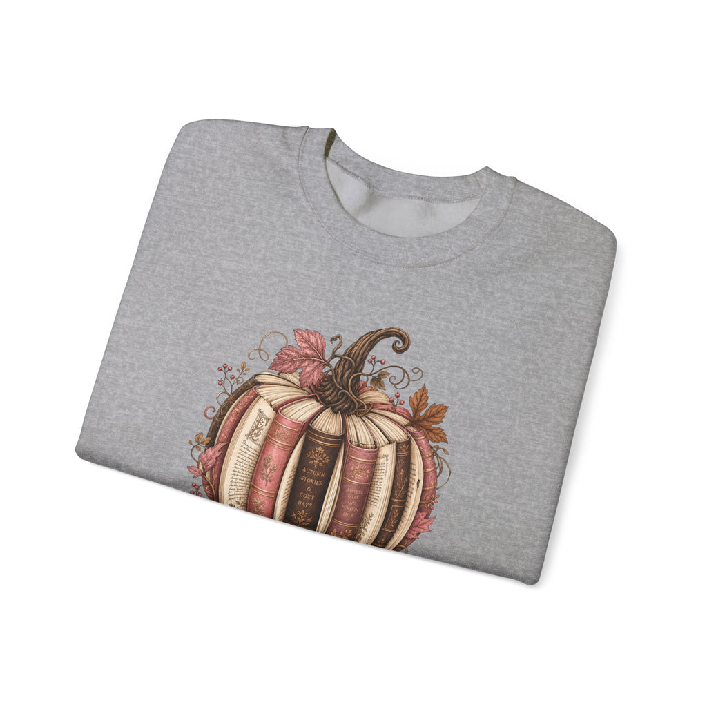 Vintage Pumpkin Sweatshirt, Patchwork Fall Crewneck, Coquette Autumn Pumpkin Sweater