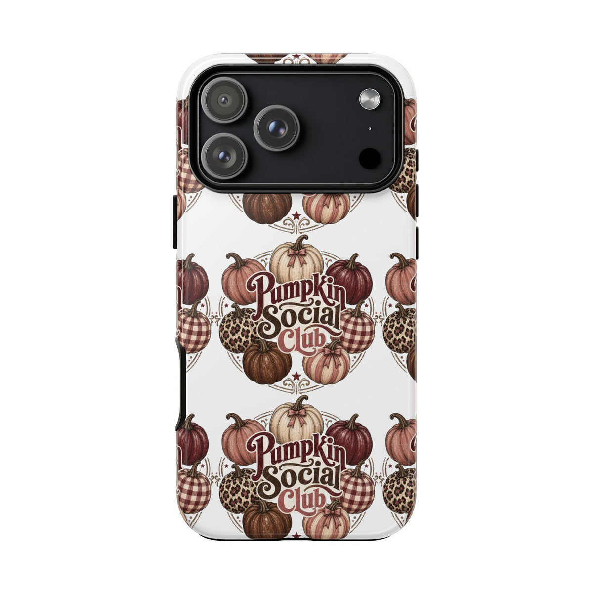 Pumpkin Social Club Fall Phone Case