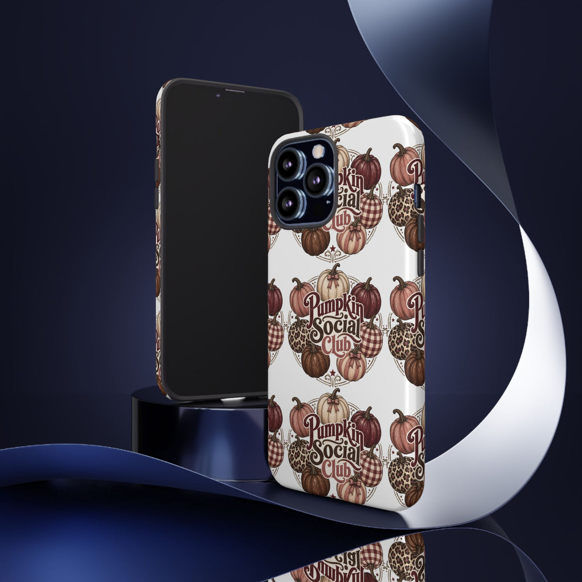 Pumpkin Social Club Fall Phone Case