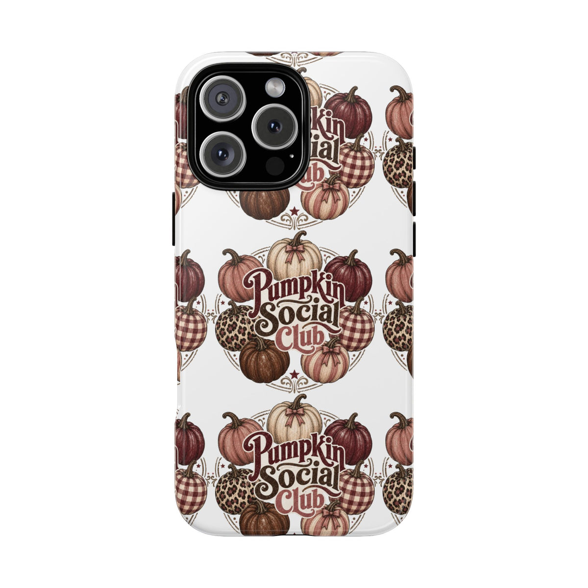 Pumpkin Social Club Fall Phone Case