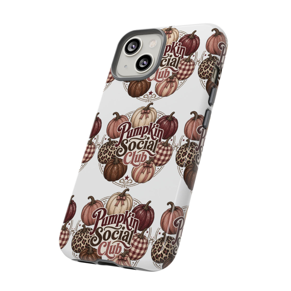 Pumpkin Social Club Fall Phone Case