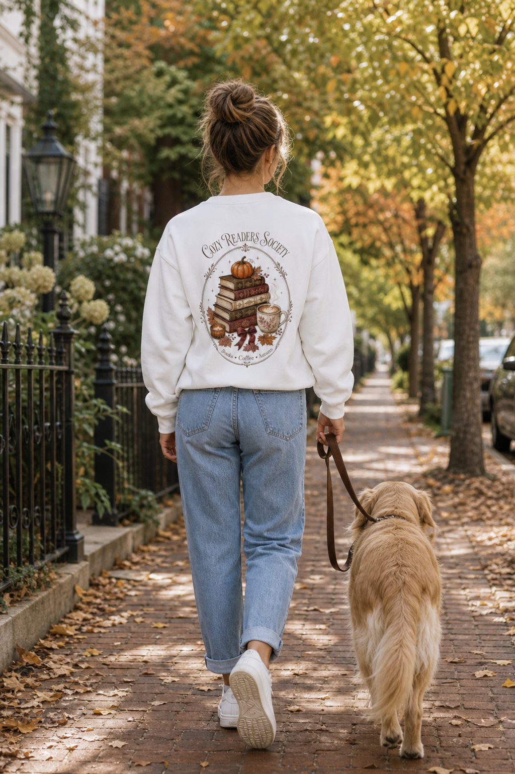 Cozy Readers Society Sweatshirt, Fall Book Lover Crewneck, Pumpkin Coffee Reading Sweatshirt