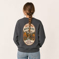 Autumn Mountain Sweatshirt – Vintage Fall Mountains Crewneck, Outdoorsy Back Print