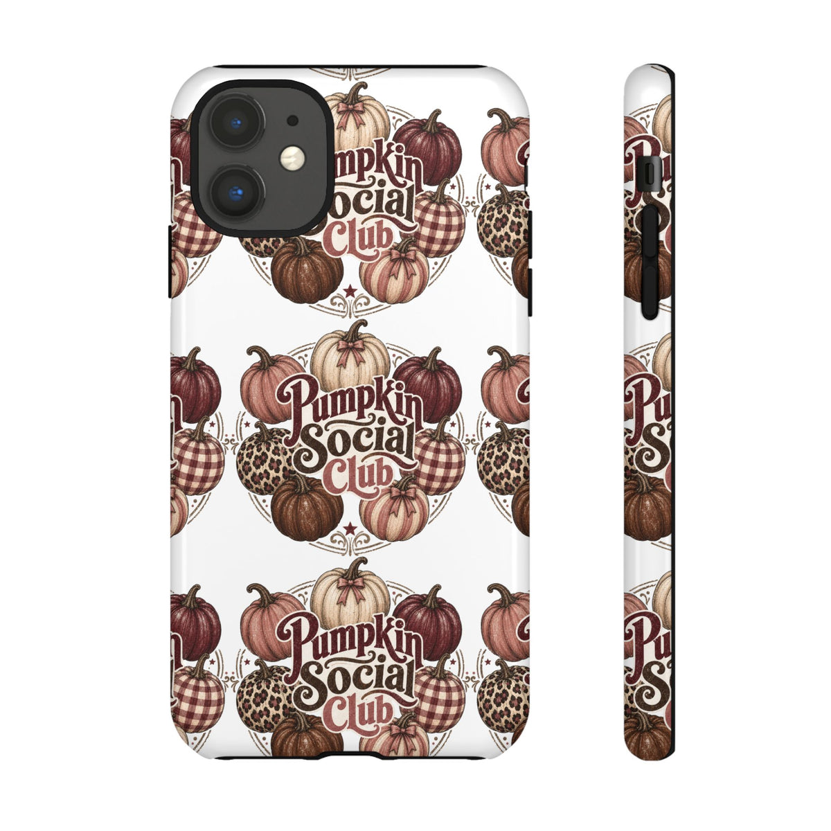 Pumpkin Social Club Fall Phone Case