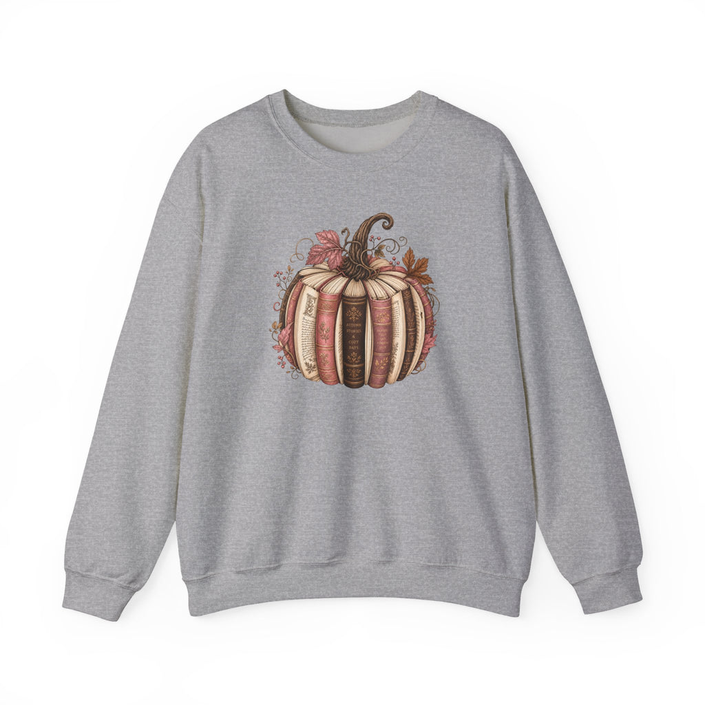 Vintage Pumpkin Sweatshirt, Patchwork Fall Crewneck, Coquette Autumn Pumpkin Sweater