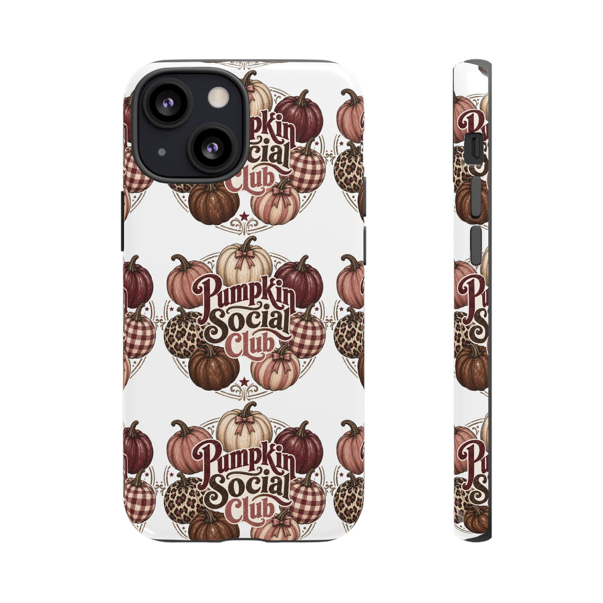 Pumpkin Social Club Fall Phone Case