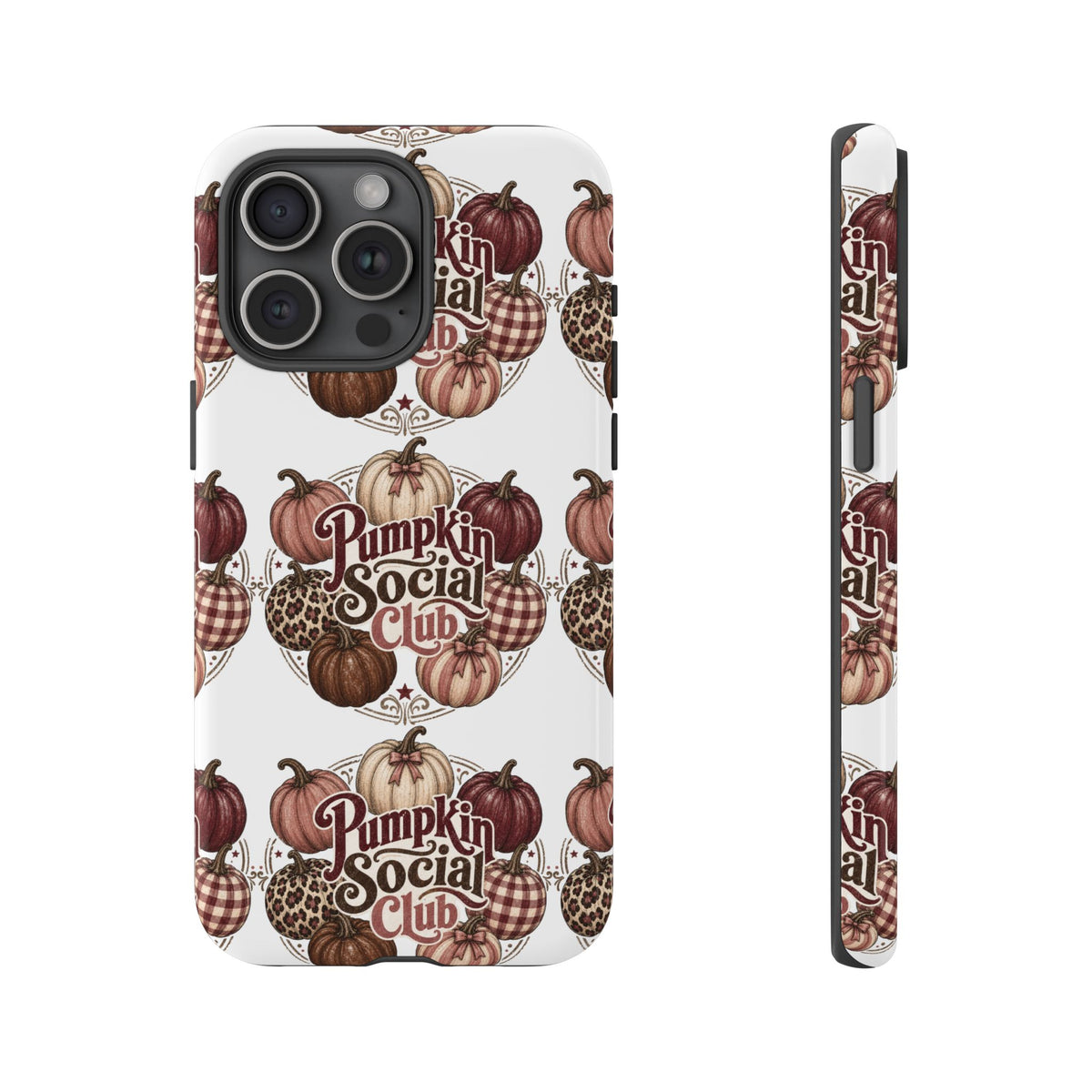 Pumpkin Social Club Fall Phone Case
