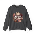 Pumpkin Social Club Sweatshirt, Vintage Fall Pumpkin Crewneck, Leopard & Gingham Autumn Graphic
