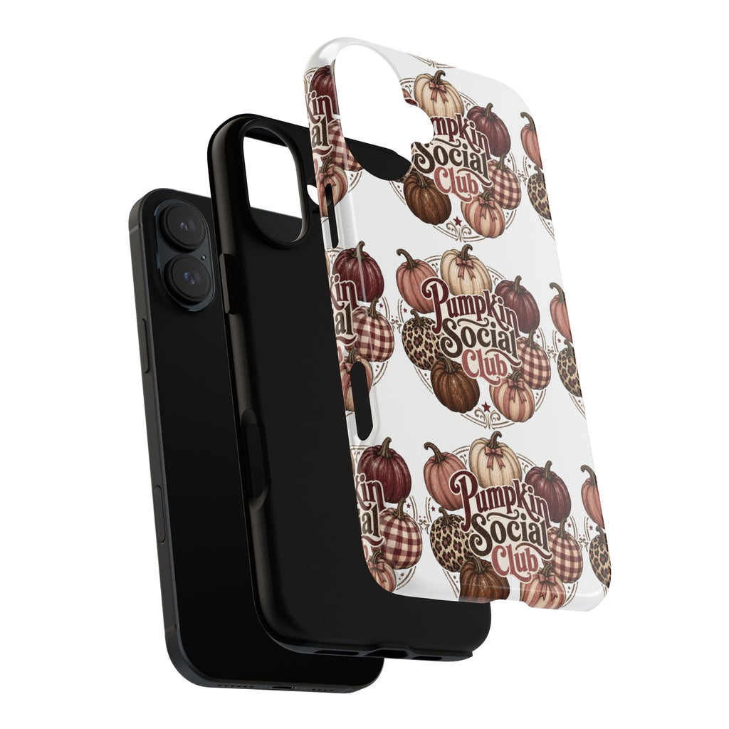 Pumpkin Social Club Fall Phone Case