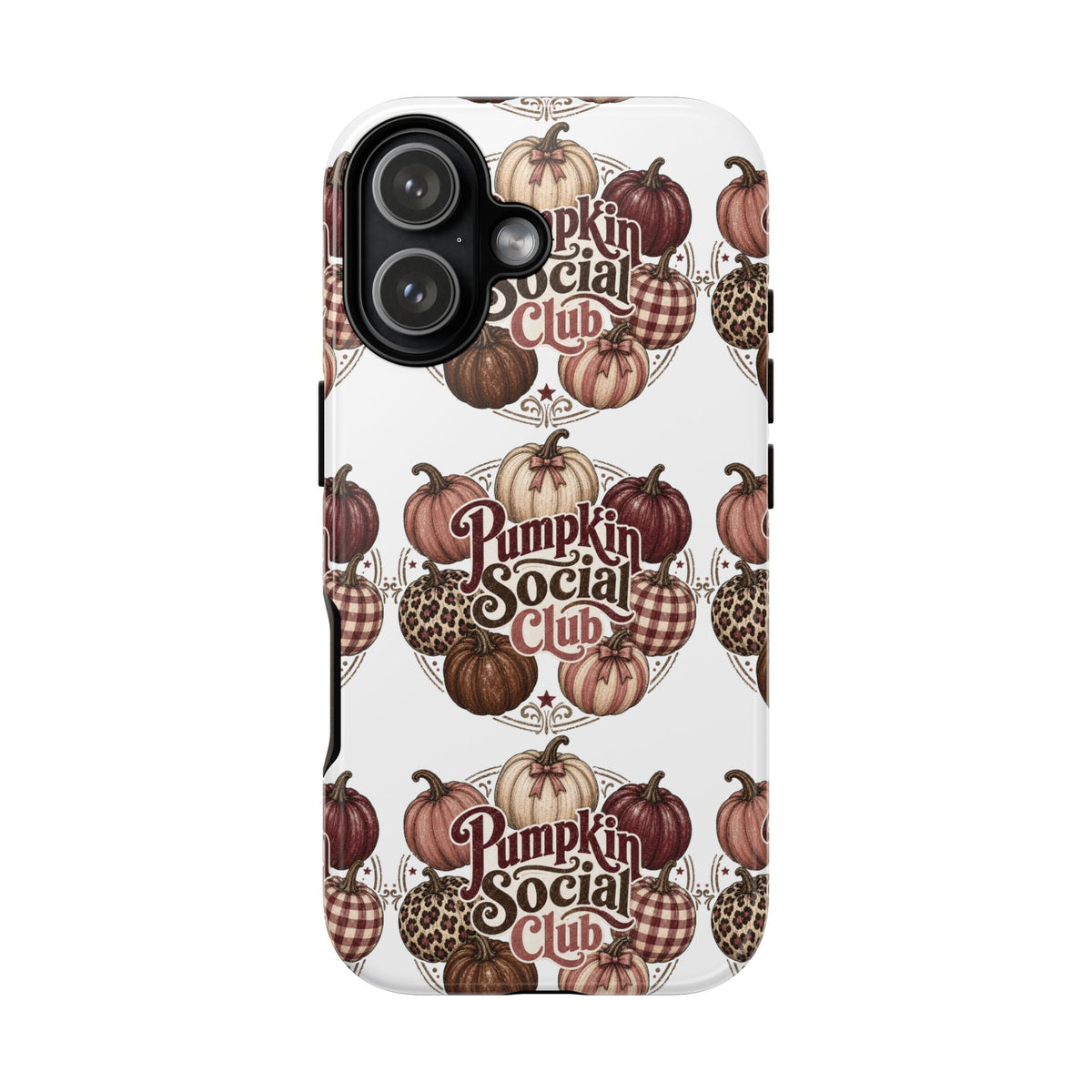 Pumpkin Social Club Fall Phone Case