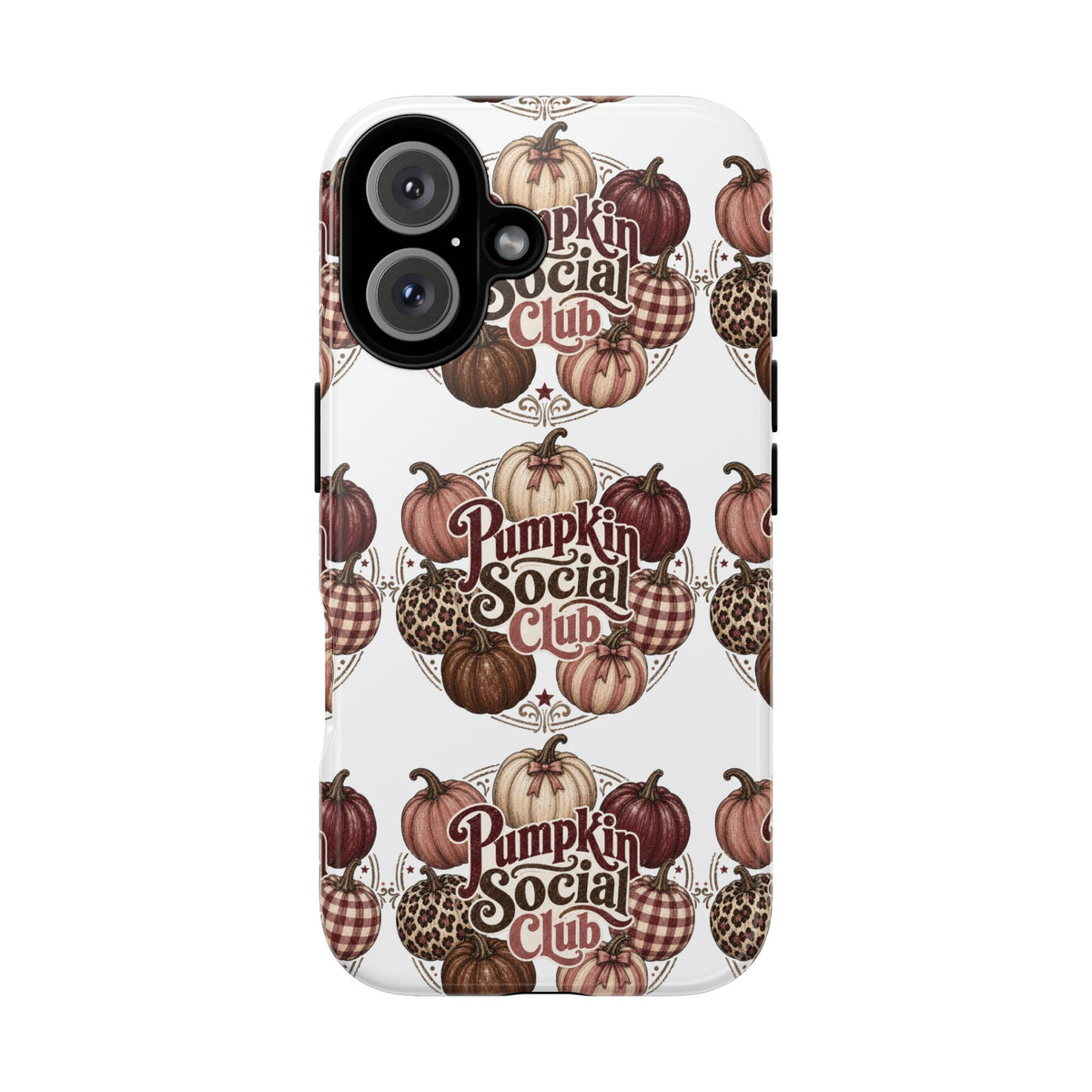 Pumpkin Social Club Fall Phone Case