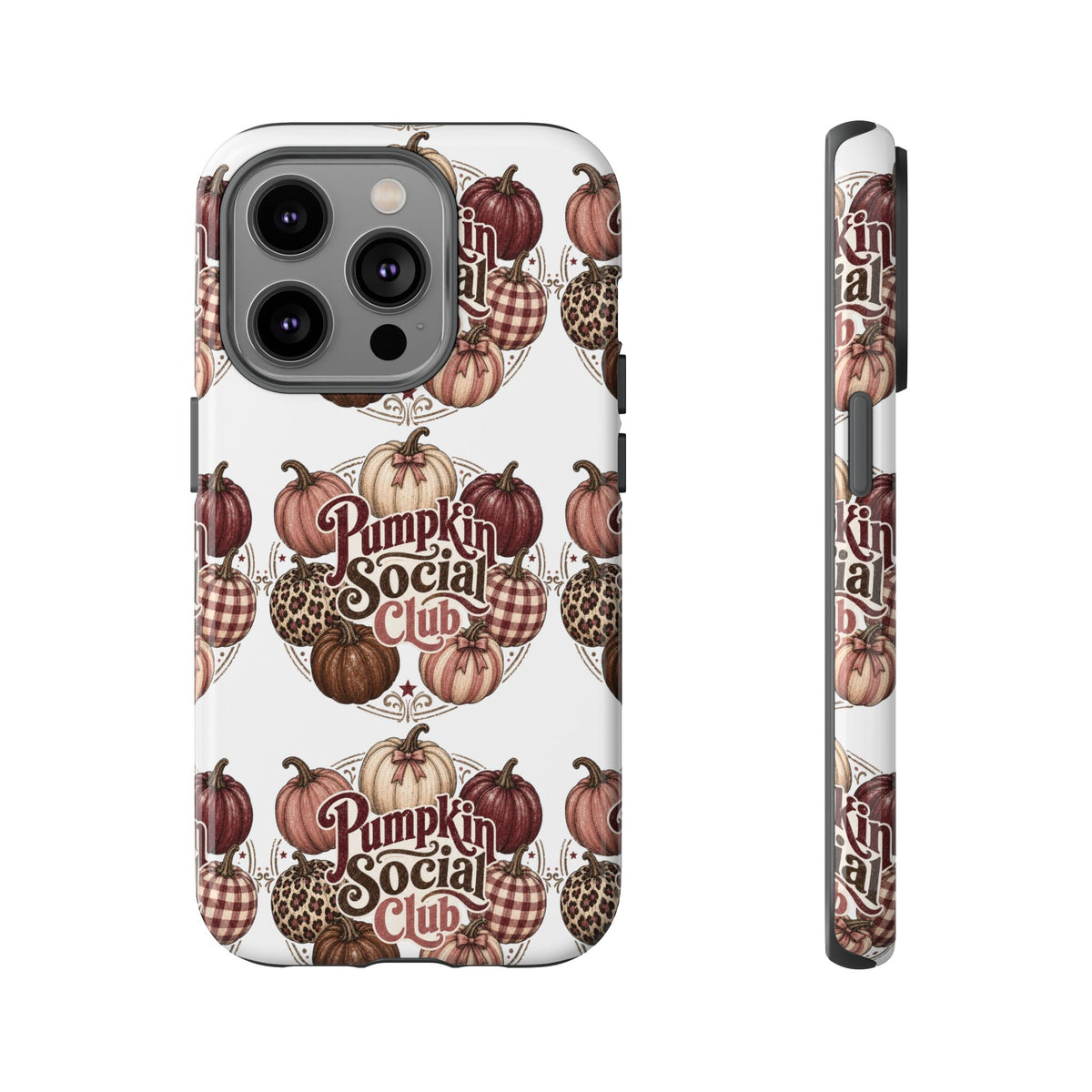 Pumpkin Social Club Fall Phone Case