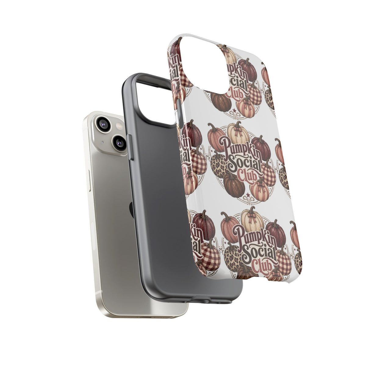 Pumpkin Social Club Fall Phone Case