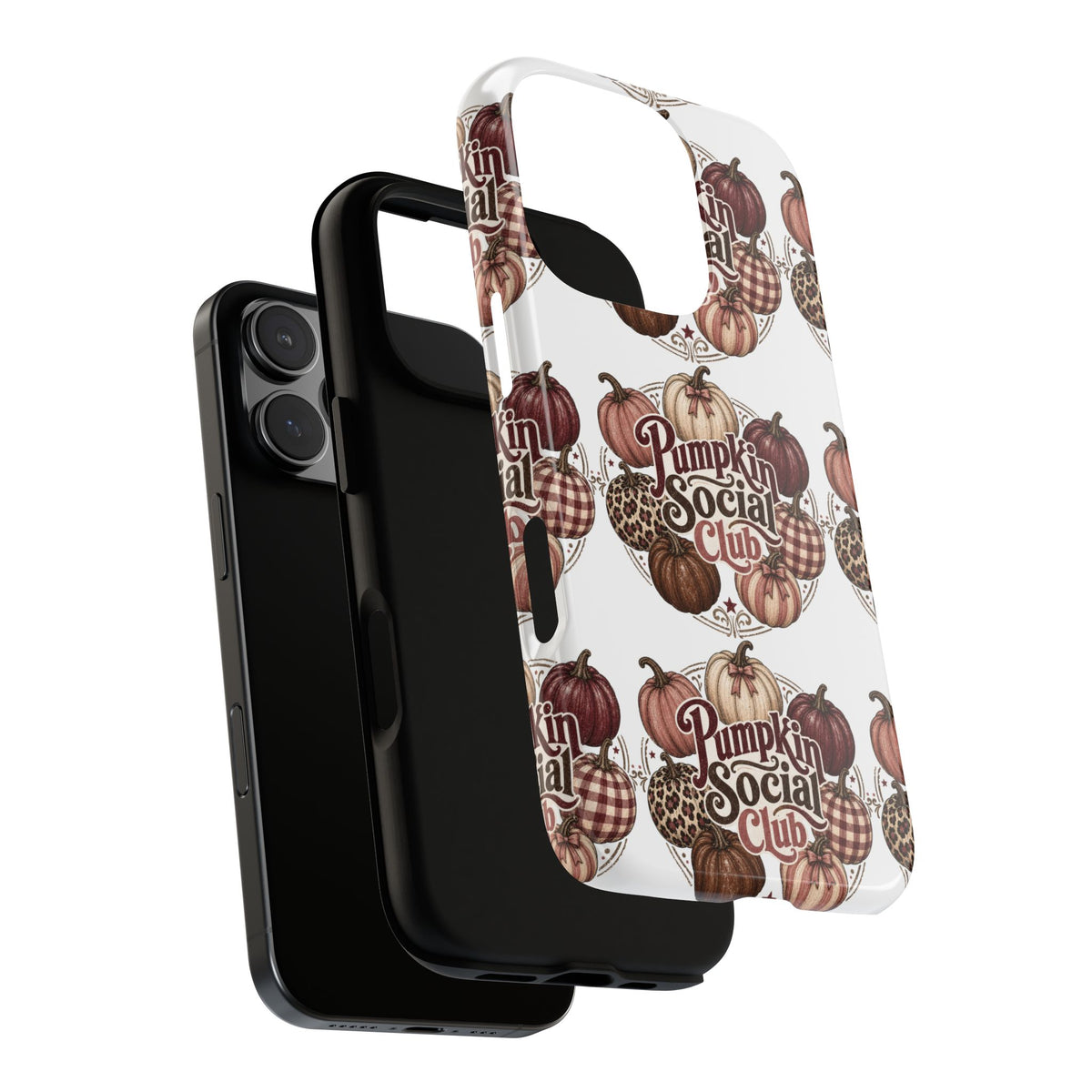 Pumpkin Social Club Fall Phone Case