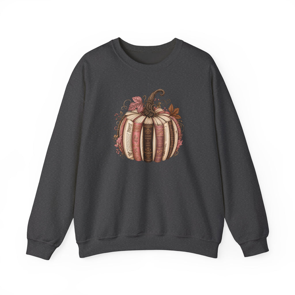 Vintage Pumpkin Sweatshirt, Patchwork Fall Crewneck, Coquette Autumn Pumpkin Sweater