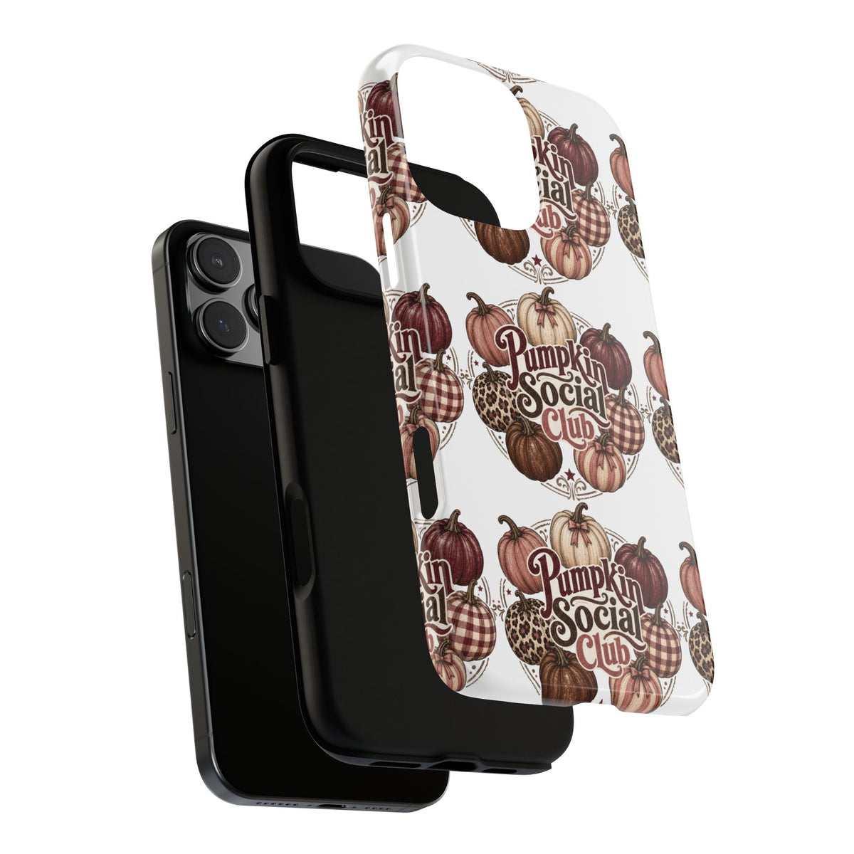 Pumpkin Social Club Fall Phone Case