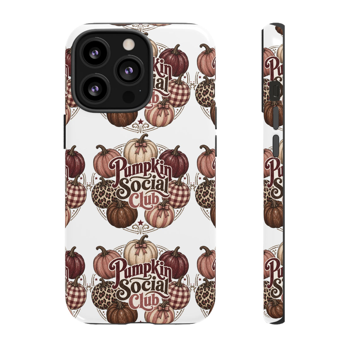 Pumpkin Social Club Fall Phone Case