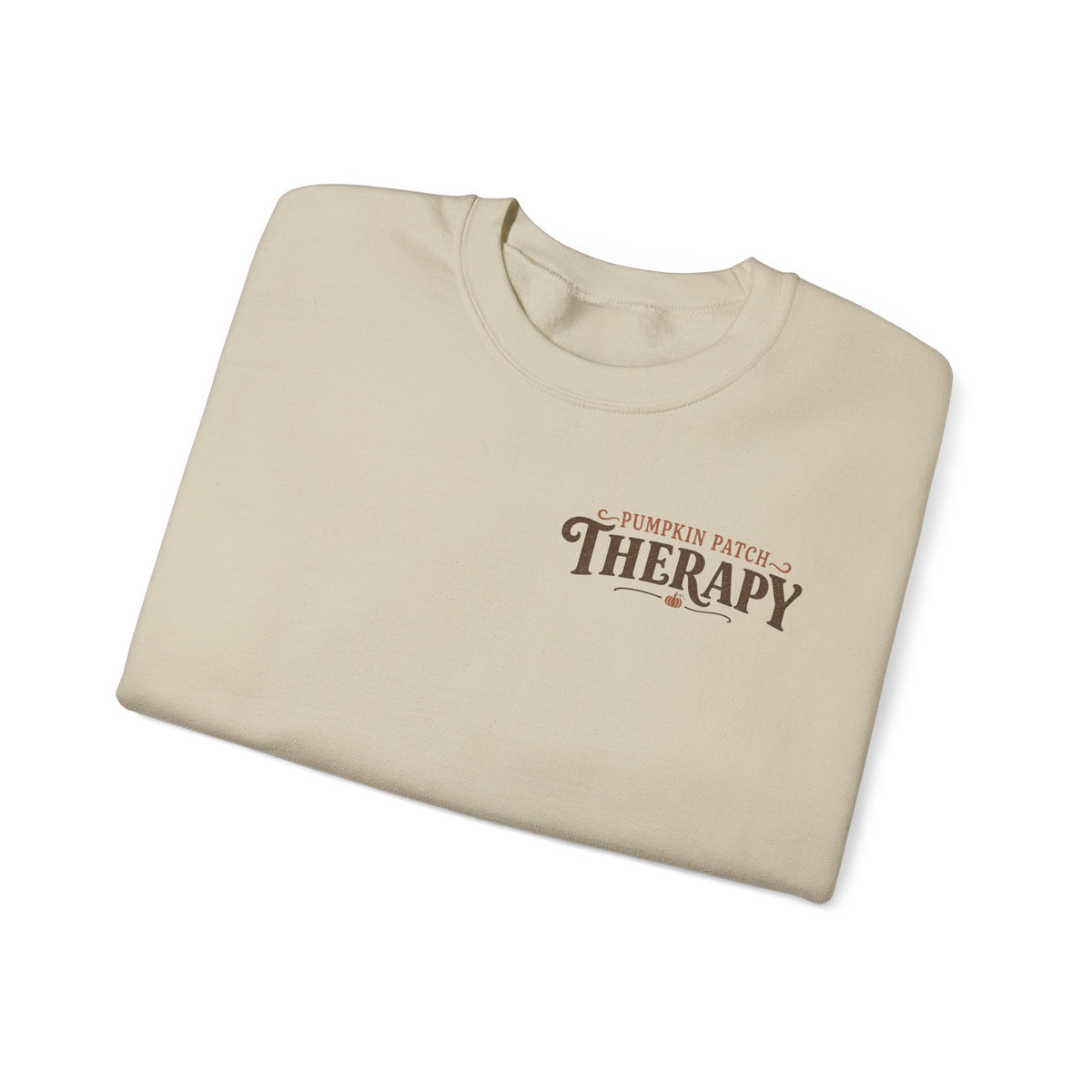 Pumpkin Patch Therapy Sweatshirt, Vintage Pumpkin Patch Crewneck, Fall Back Print Sweater
