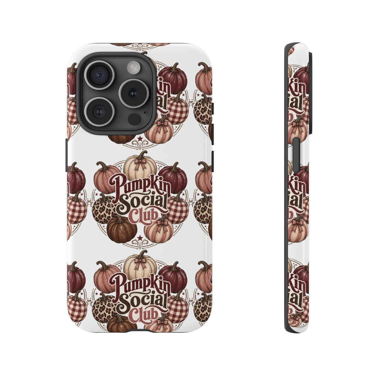 Pumpkin Social Club Fall Phone Case